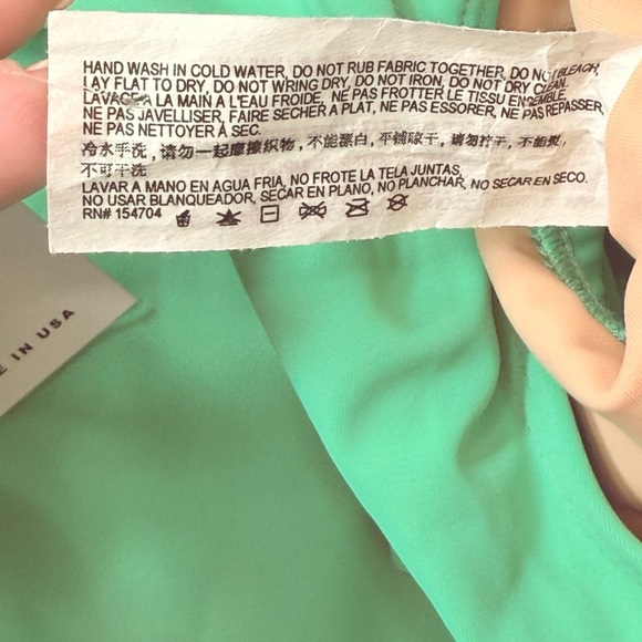 Heroine Sport Voyage One Maui High Leg Opening Low Scoop Back Size XL 14 16 - Picture 9 of 10